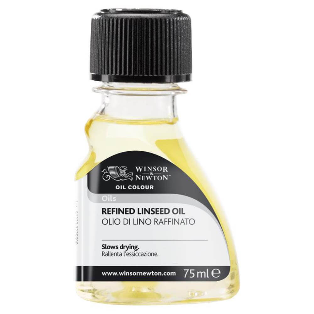 Winsor and Newton Refined Linseed Oil 75ml